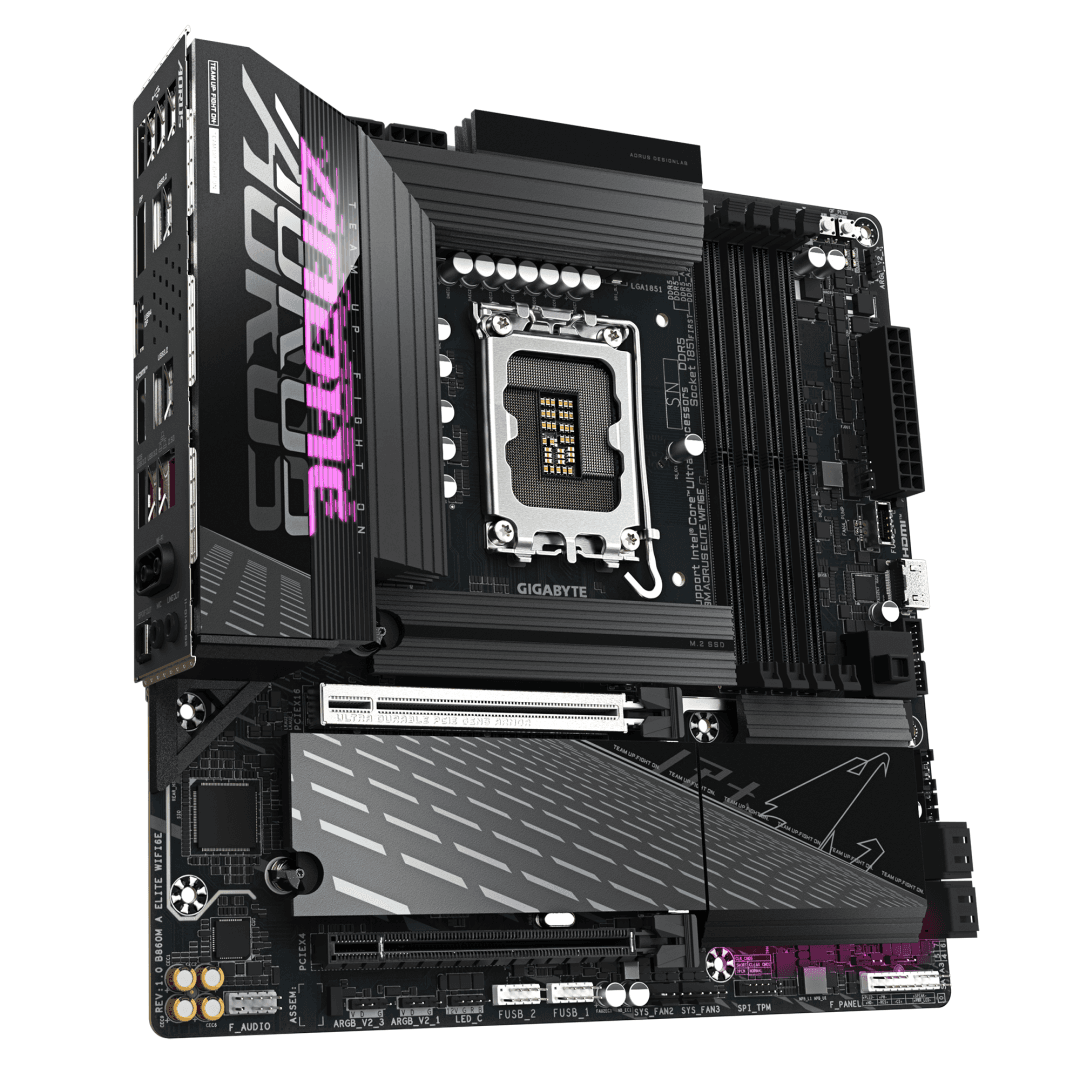 Placa de baza Gigabyte B860M AORUS ELITE WIFI6E, Socket 1851, - 3