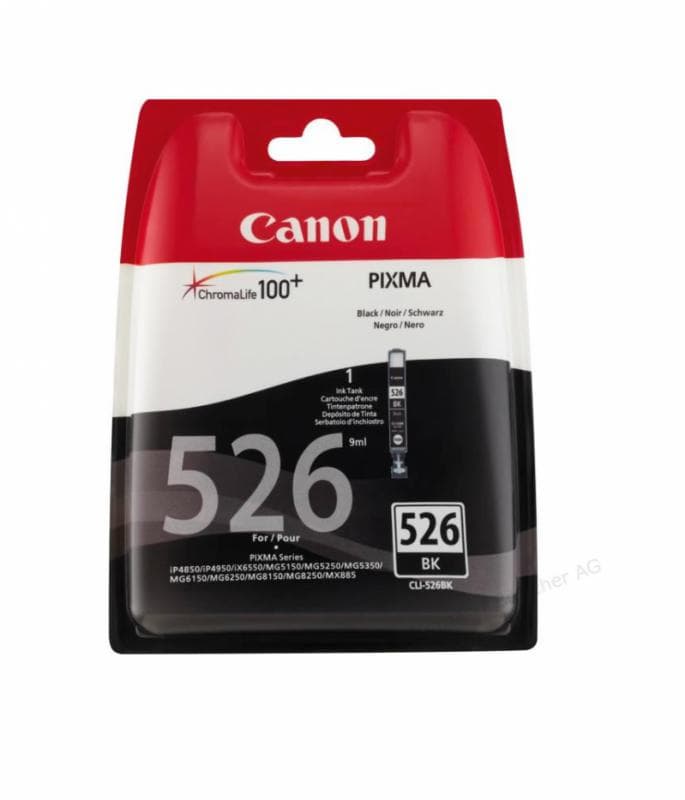 Cartus cerneala Canon CLI-526BK, black, pentru Canon Pixma IP4850, Pixma