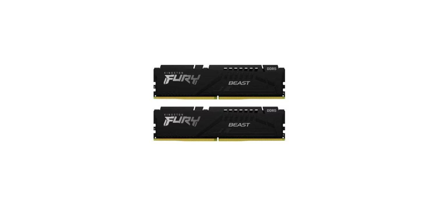 Memorie RAM Kingston FURY Beast Black EXPO, 64GB DDR5, 6000MHz,