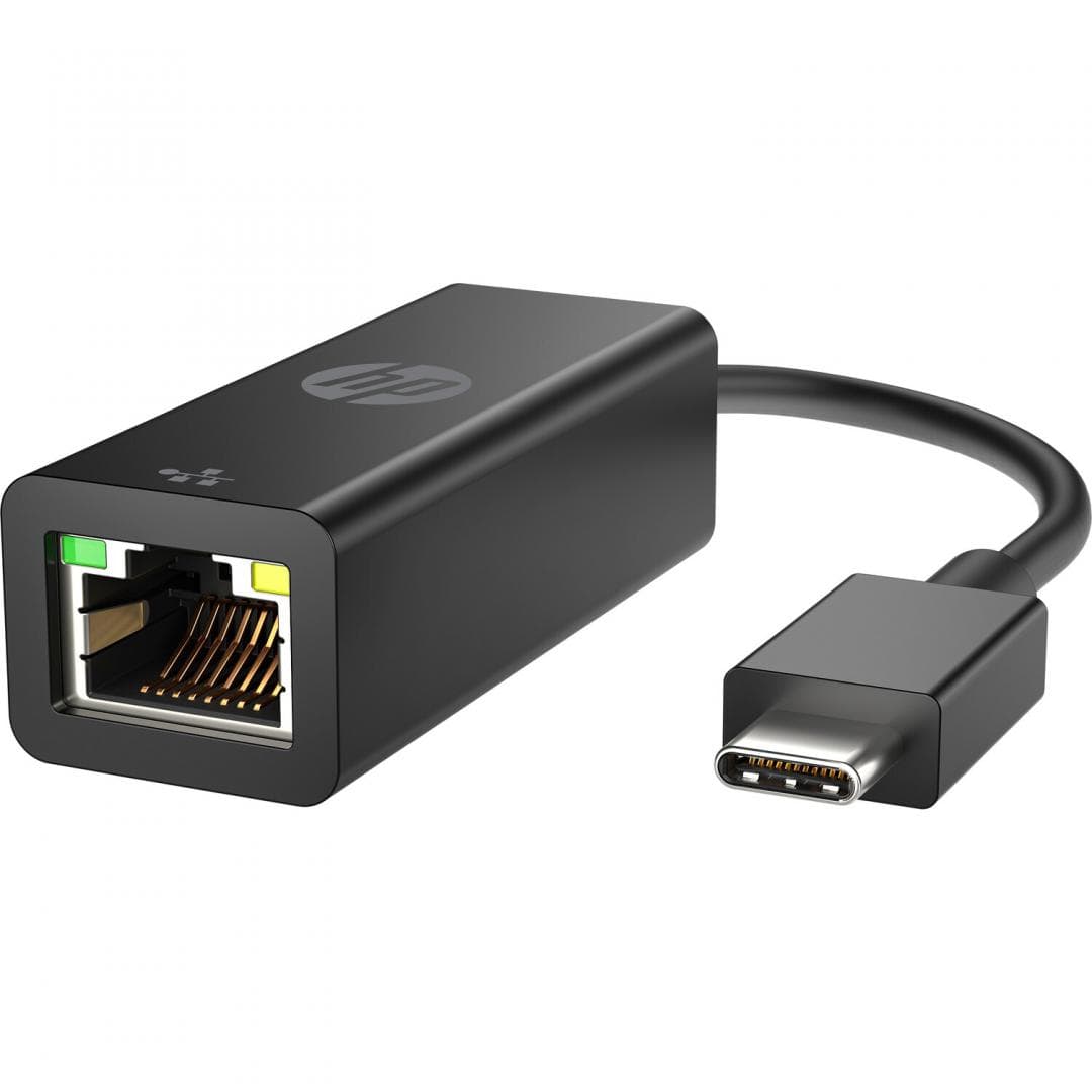 HP Adapter G2 USB-C to RJ45, Dimensiuni: 180 x 20,6