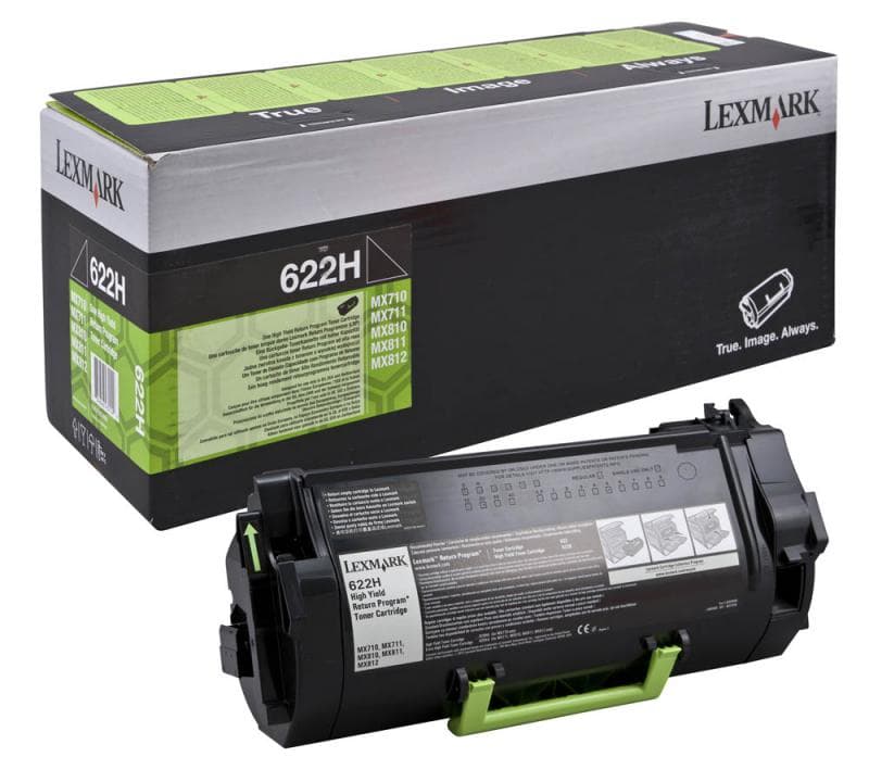 Toner Lexmark 62D2H00, black, 25 k, MX710de , MX710dhe ,