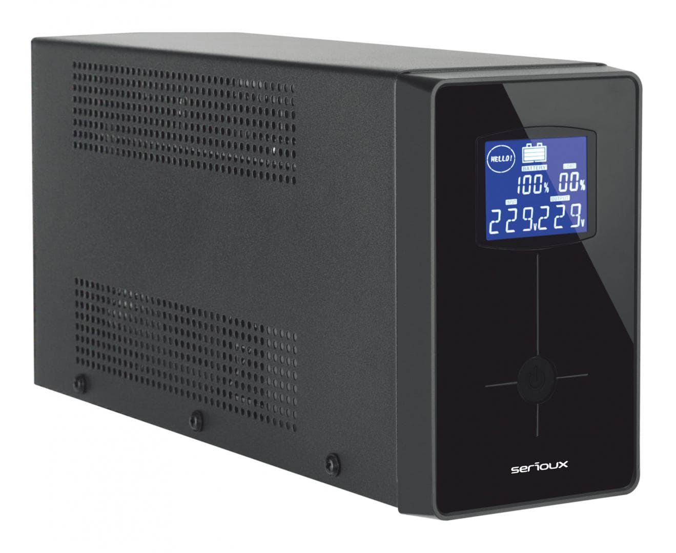 UPS Serioux Line Interactive 1500LI, ecran LCD, capacitate 1500VA/900W, 4