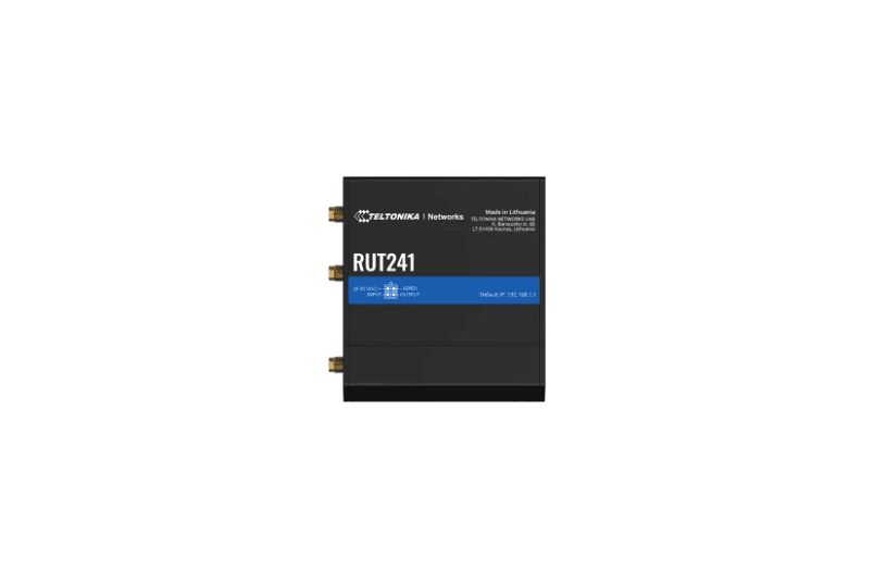 TELTONIKA RUT241 COMPACT INDUSTRIAL LTE ROUTER, 4G (LTE) – Cat - 2
