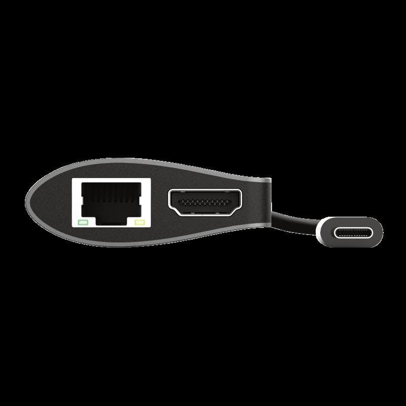 Hub USB Trust Dalyx, 7 porturi USB-C, negru - 3