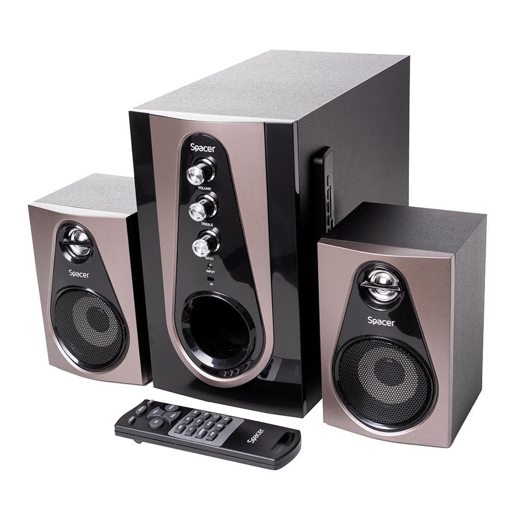 Boxe Spacer 2.1, 30W RMS ( 2x 5W + 20W), - 3