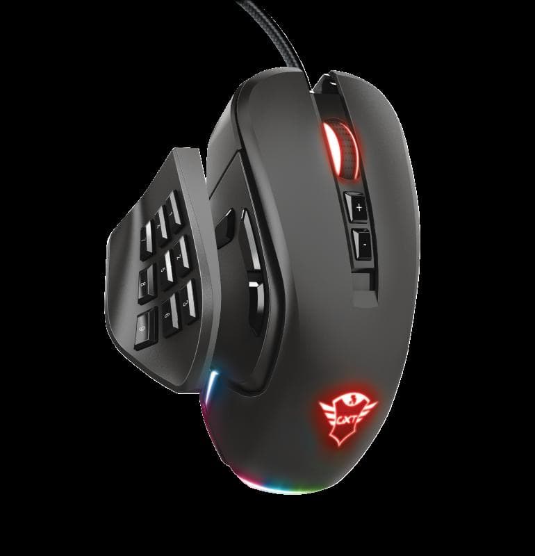 Mouse Trust GXT 970, Gaming Mouse, negru - 9