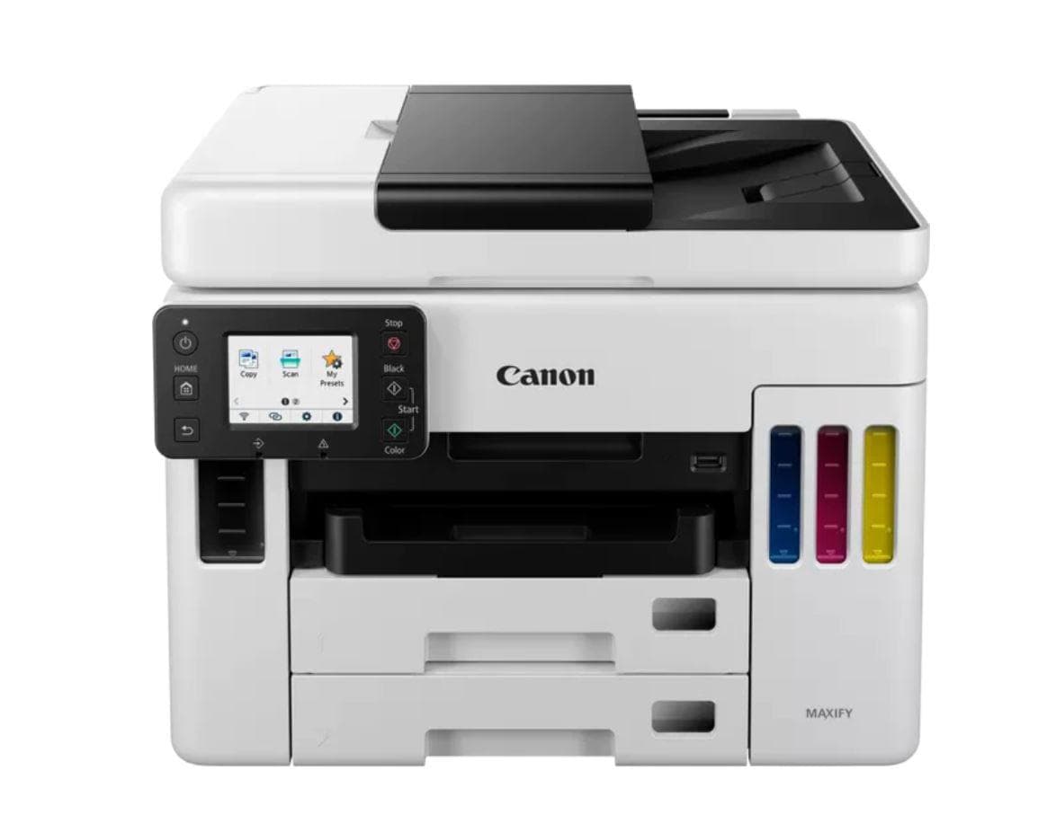 Multifunctional inkjet color CISS Canon Maxify GX7040, ( Print, Copy,Scan, - 3