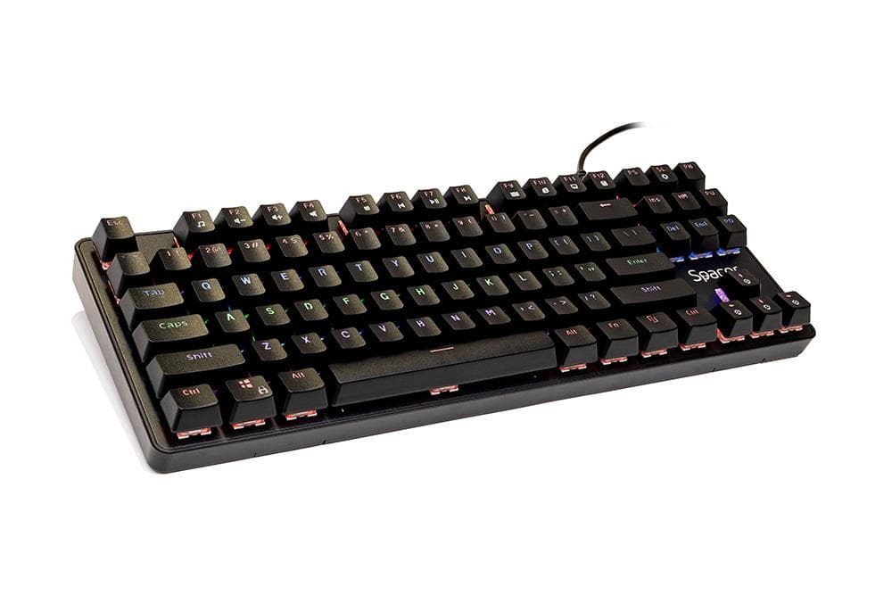 Tastatura Mecnaica Spacer SPKB-MK-IMMORTAL cu fir, USB, switch-uri mecanice albastre, - 4