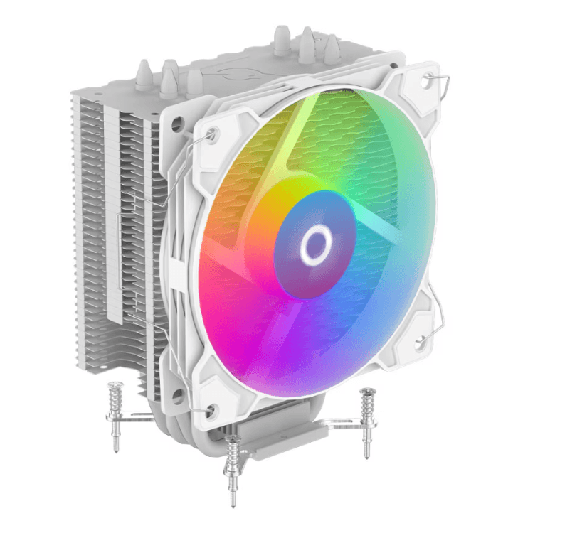 Cooler Procesor AQYRIS URANUS LS 2.0 ARGB ALB, dimensiune heatsink