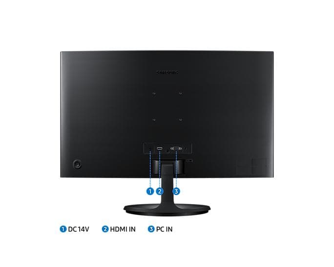 Monitor Samsung 24" LS24C364EAUXEN - 14