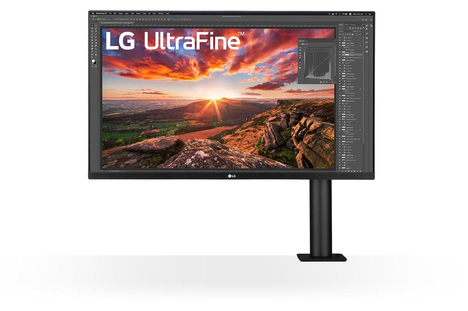 Monitor LG 31.5" 32UN880K-B.AEU, Diagonal (inch): 31.5, Diagonal (cm): 80,