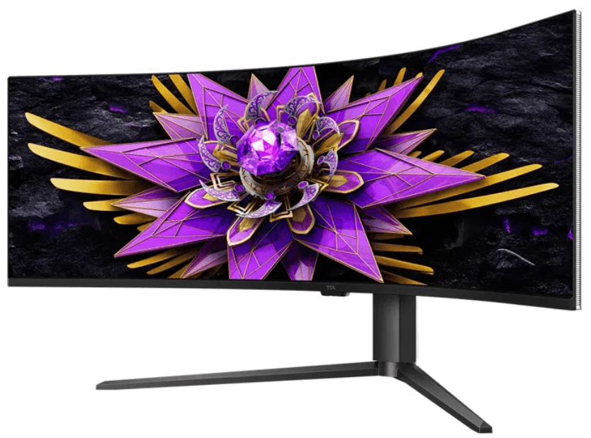 Monitor Gaming Curbat QD-mini LED TCL 57R94 57", Dual UHD - 2