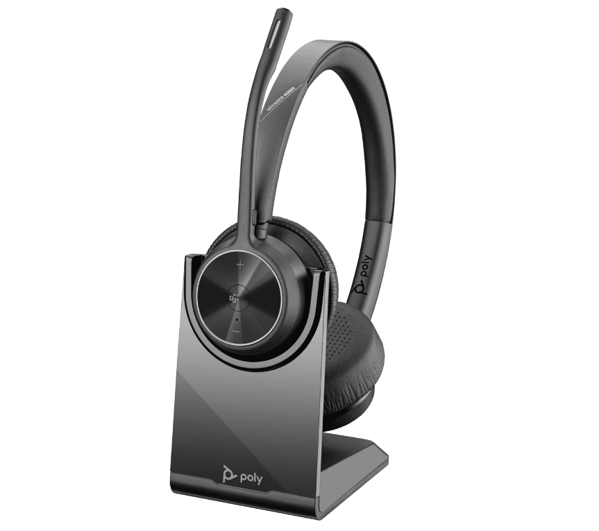 Casti Head-band HP Voyager 4320, Fara Fir, Negru - 3