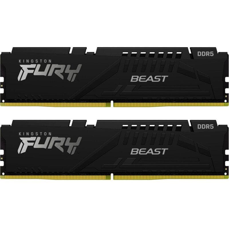 Memorie RAM Kingston FURY Beast, 32 GB DDR5, 6000 MHz,