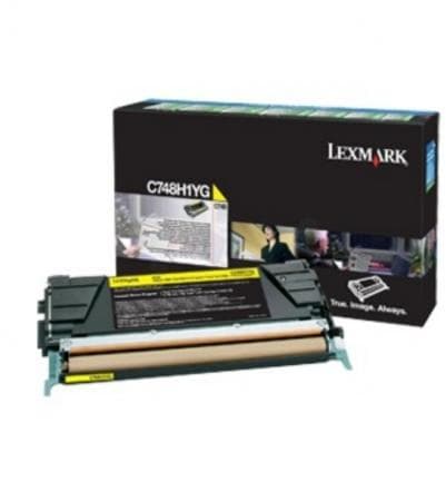Toner Lexmark C748H3YG, yellow, 10 k, C748de , C748dte ,