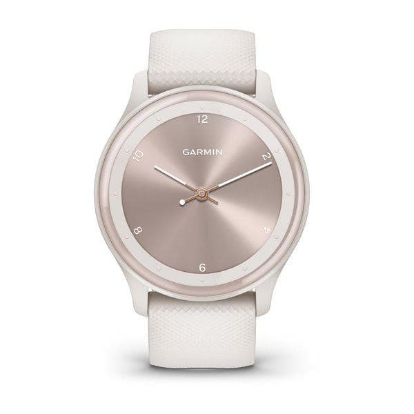 Ceas Garmin SmartWatch Vívomove Sport, Ivory and Peach - 5