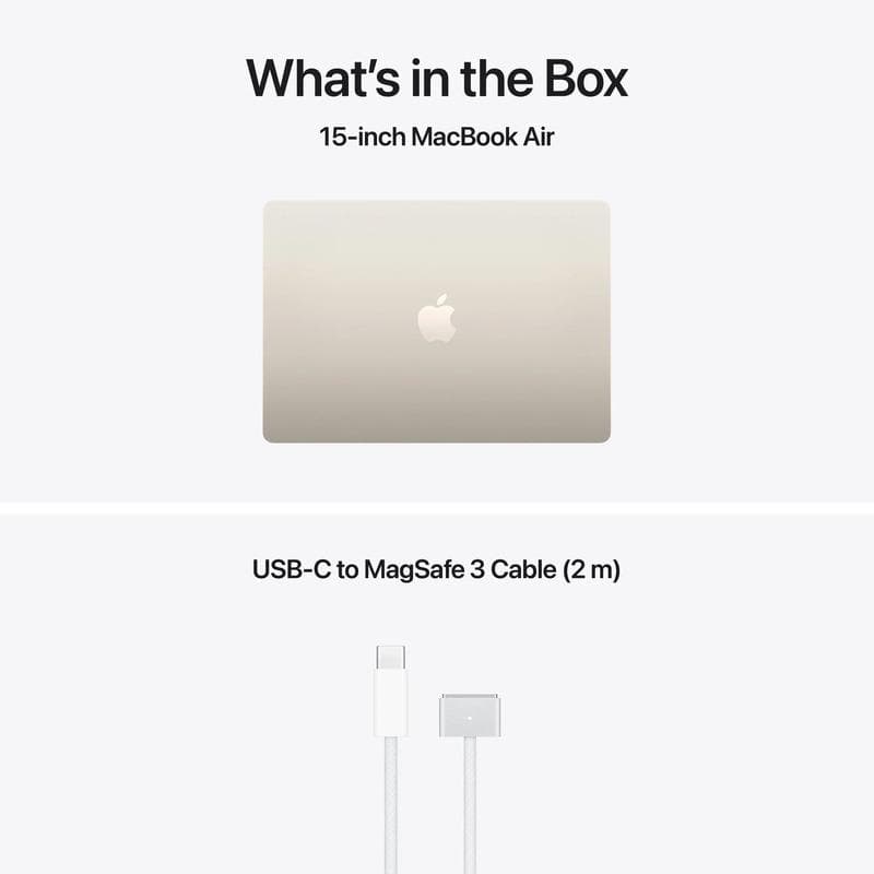 MacBook Air 15.3" Retina/Apple M5 (CPU 10-core, GPU 10-core, NeuralEngine16-core)/24GB/512GB - 4