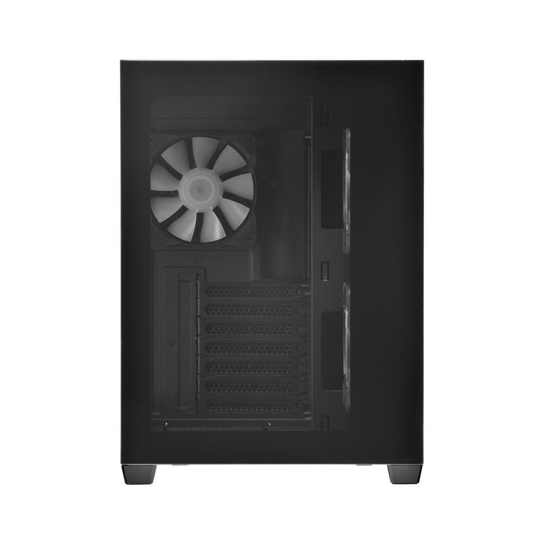 Carcasa FORTRON CMT380, RGB, Mid Tower, Black - 2
