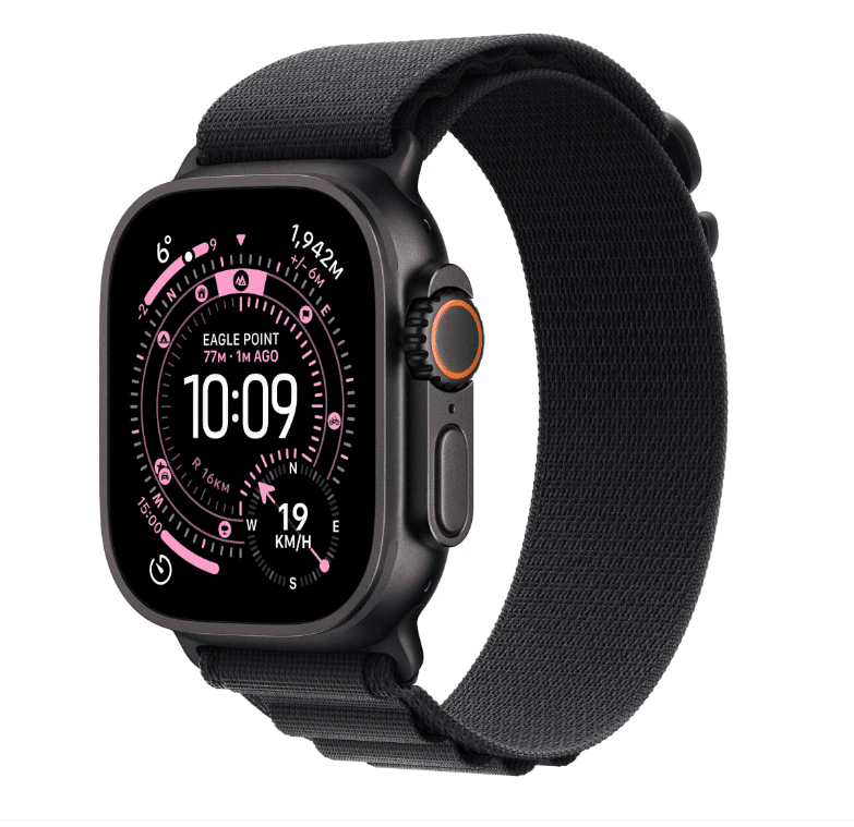 Apple Watch Ultra 3 GPS + Cellular 49mm Black Titanium Case with Black - 2