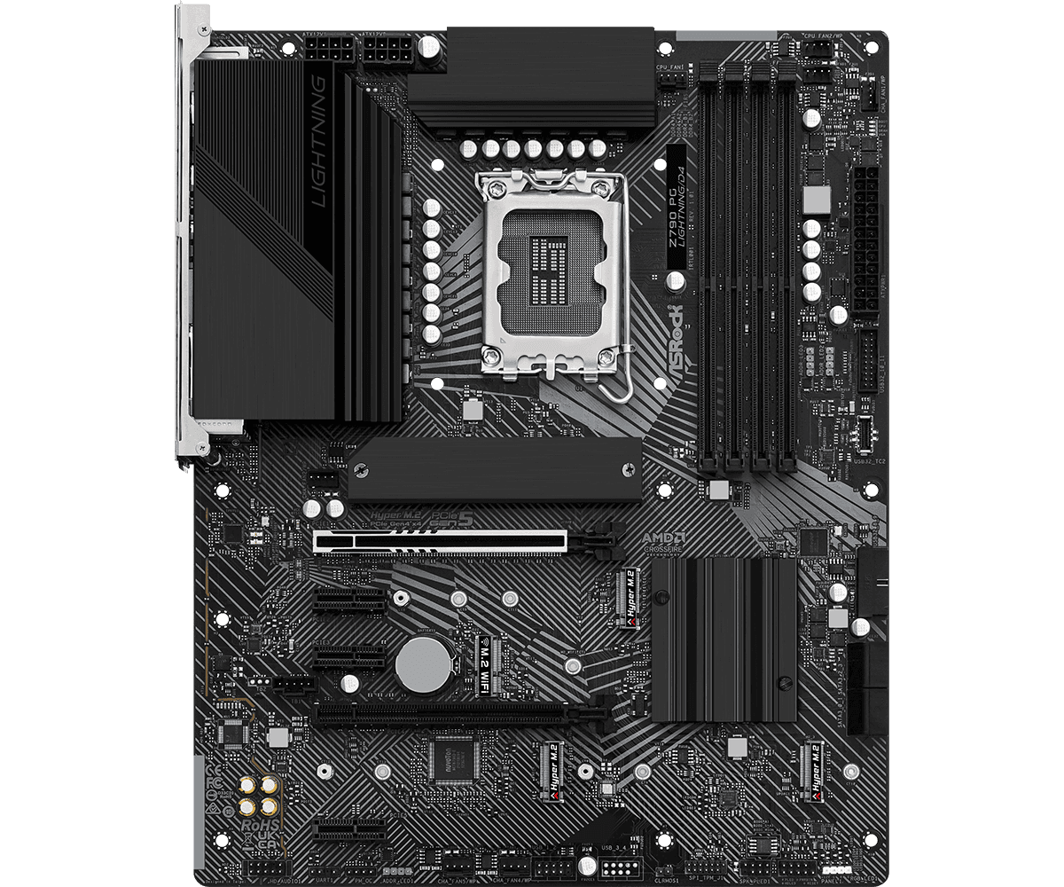 Placa de baza ASRock Z790 PG Lightning D4, Socket 1700, - 5