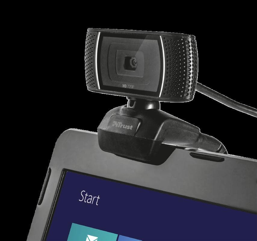 Camera Web Trust Trino, rezolutie video HD, USB 2.0, Negru - 7