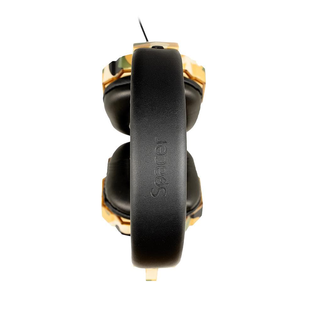 Casti Gaming Over-ear SPACER SPGH-CAMO, Wired, Multicolor - 3