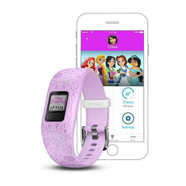 Bratara fitness pentru copii 6+ Garmin vivofit jr2 Disney Princess, - 3