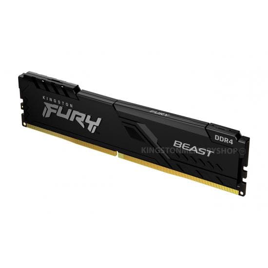 Memorie RAM Kingston FURY Beast RGB, 32GB DDR4, 3200MHz, CL16 - 2