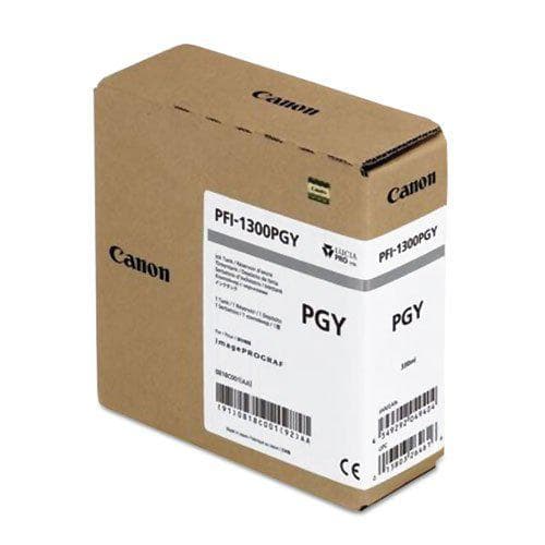 Cartus cerneala Canon PFI-1300PGY, photo gray, capacitate 330ml, pentru Canon