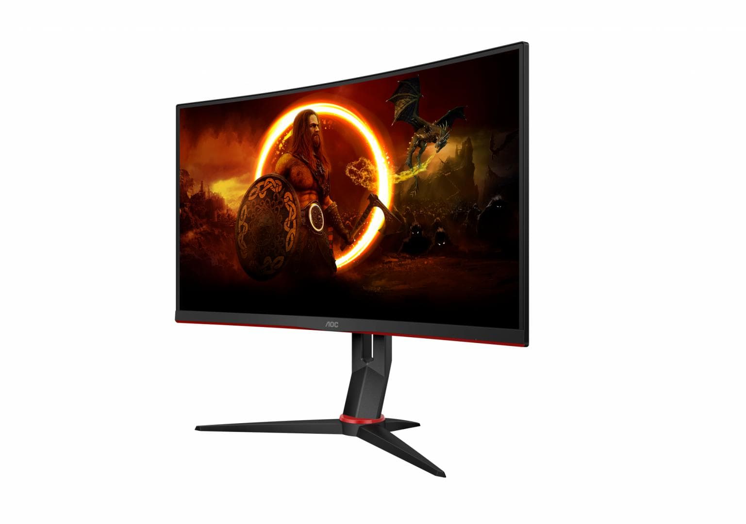 Monitor AOC 27" C27G2Z3/BK, Curvature: 1500R, Diagonal (inch): 27, Diagonal - 4