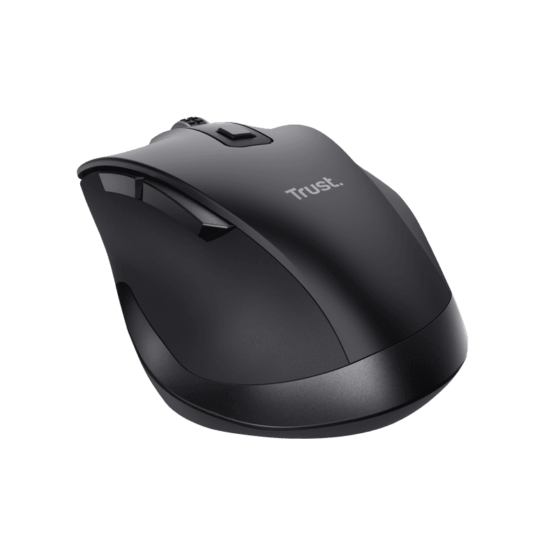 Mouse Trust Fyda ergonomic, reincarcabil, wireless RF 2.4GHz, USB2.0, 6 - 4