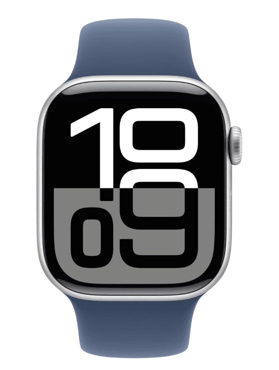 Apple Watch Series 10 GPS + Cellular 42mm Silver Aluminium