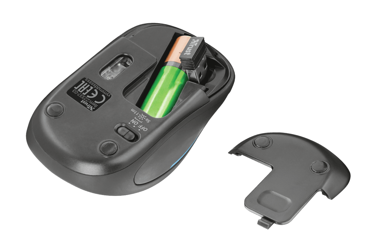 Mouse fara fir Trust Yvi FX Wireless Mouse - multicolor - 4