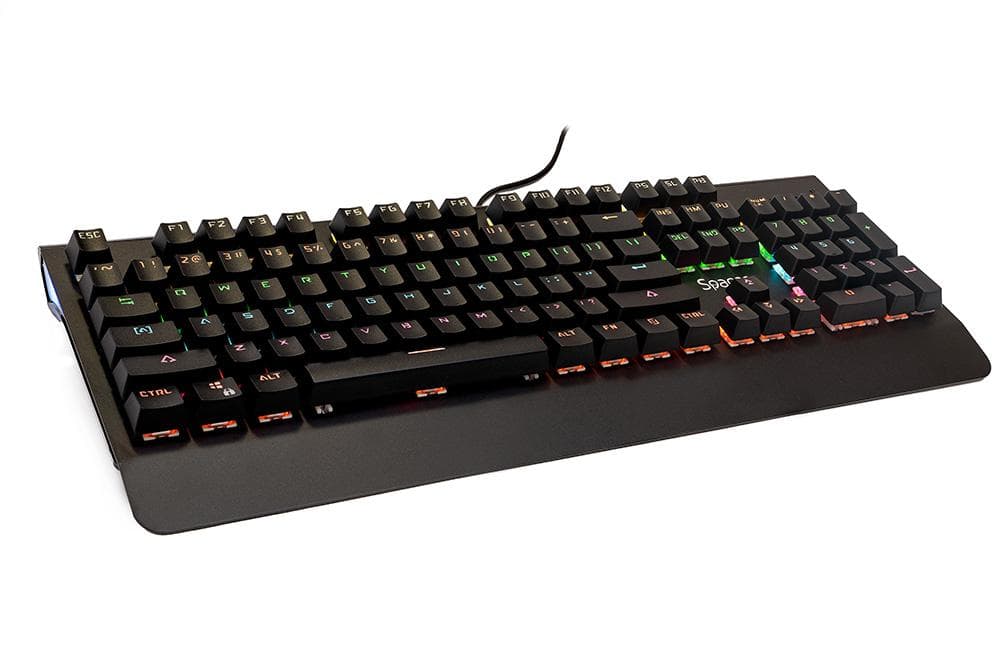 Tastatura Spacer SPKB-MK-01 cu fir, USB, switch-uri mecanice albastre, 50 - 3