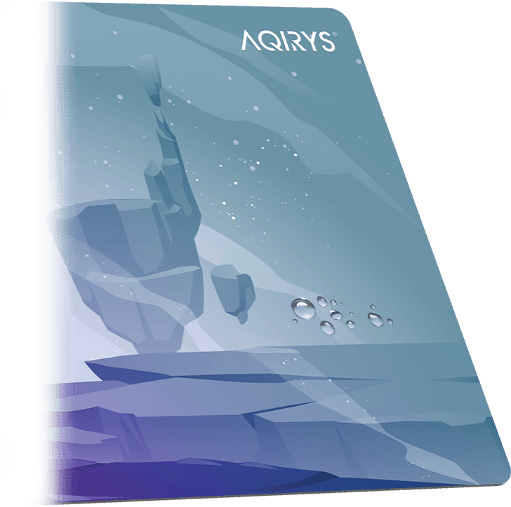 Mousepad AQIRYS Gravity Medium, fabricat din material din microfibra, dimensiuni - 6
