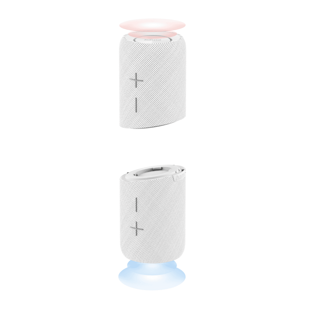 Hama Boxa BT Twin 2.0, conectare prin Bluetooth, putere 20W, - 3
