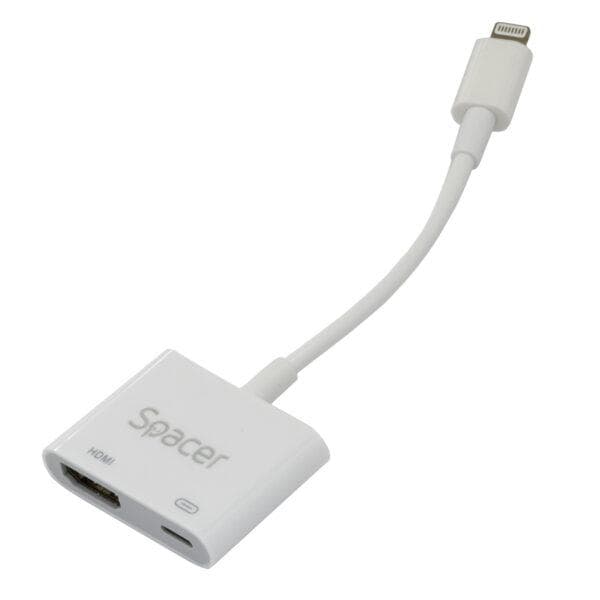Adaptor Spacer Light. la HDMI + DP, FULL HD alb - 2