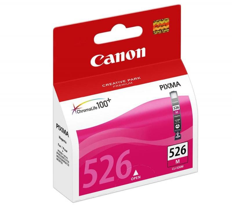 Cartus cerneala Canon CLI-526M, magenta, pentru Canon Pixma IP4850, Pixma