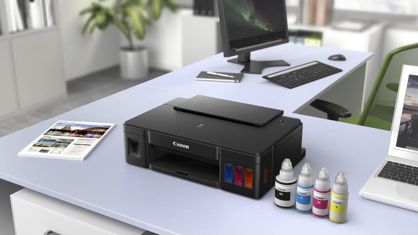 Imprimanta inkjet color CISS Canon G1410, dimensiune A4, viteza 8.8ipm - 3