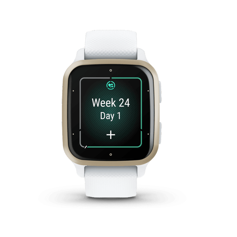 Ceas Smartwatch Garmin Venu SQ2 - Cream Gold Bezel with - 2