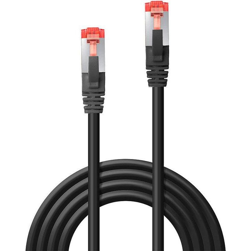 Cablu retea Lindy LY-47780, 3m Cat.6 S/FTP Network, Black - 2