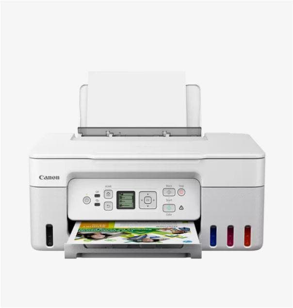 "Multifunctional inkjet color CISS Canon PIXMA G3470 White, dimensiune A4(Printare, - 4