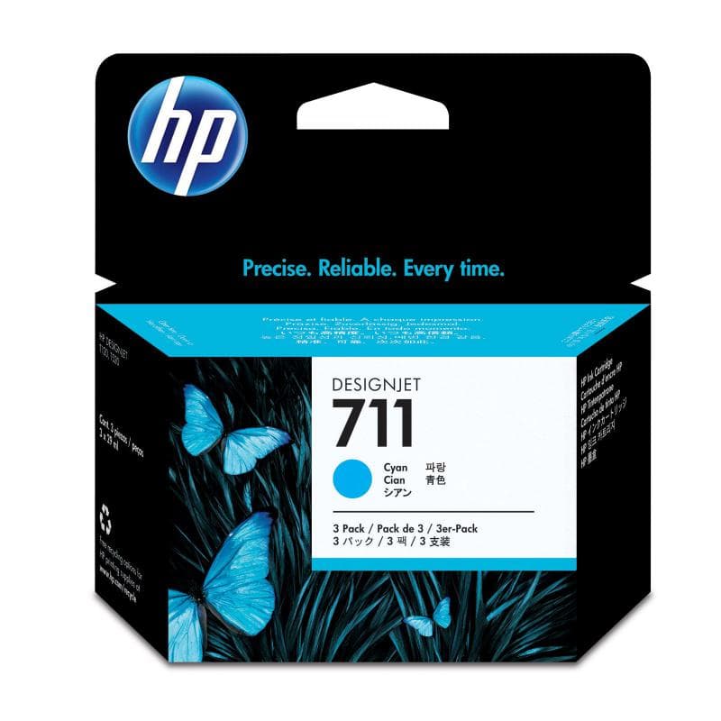 Cartus cerneala HP CZ134A,cyan, pachet triplu, 3 X 29 ml,
