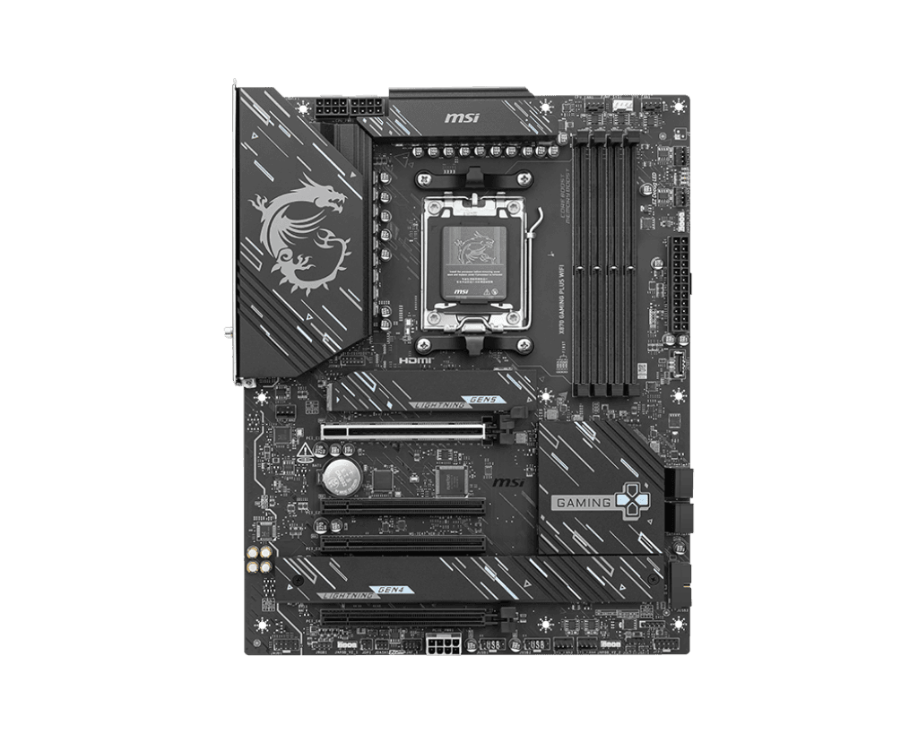 Placa de baza MSI X870 GAMING PLUS WIFI, Socket AM5, - 2