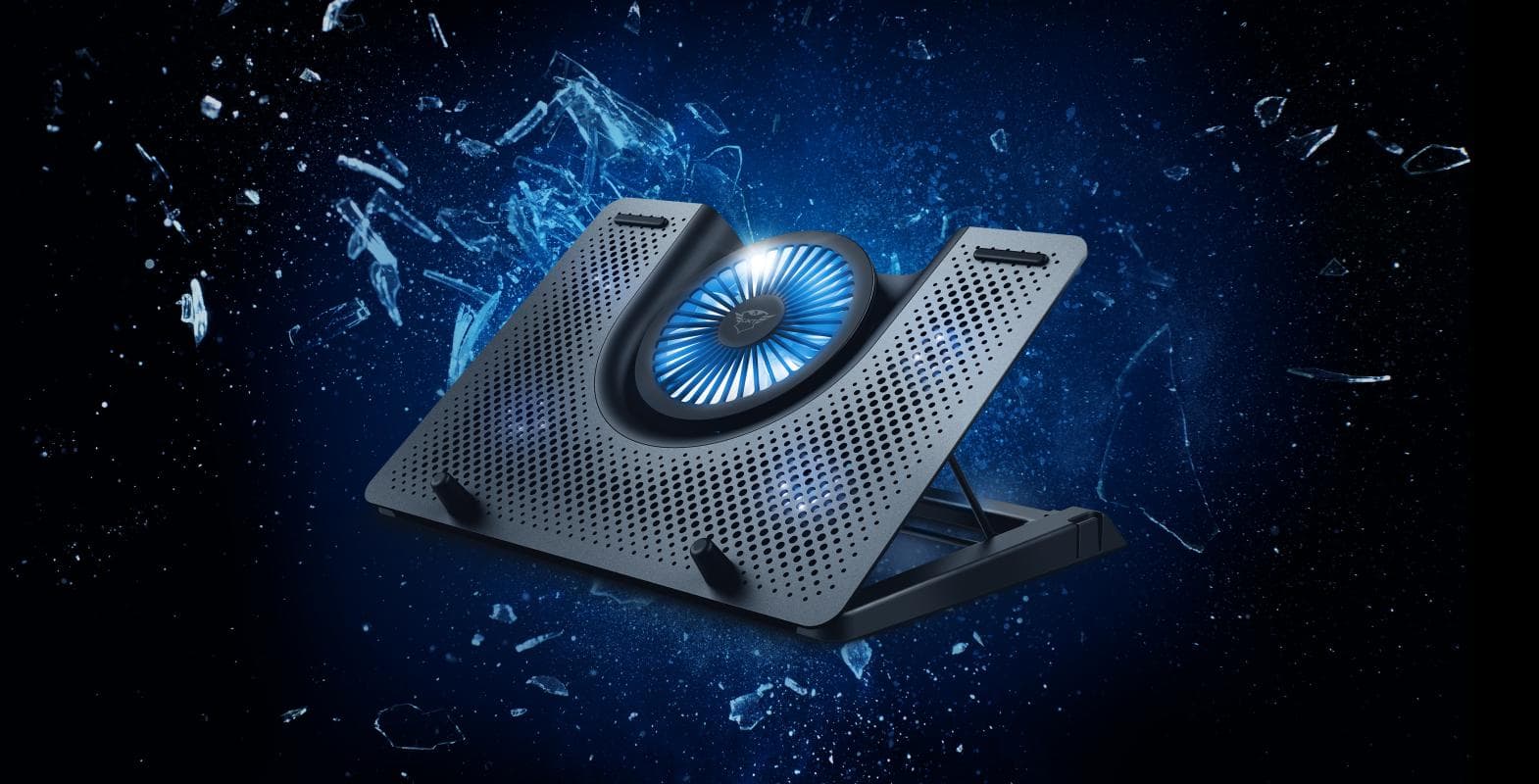 Stand/Cooler notebook Trust GXT 1125 Quno, max 17.3 inch, 5 - 7