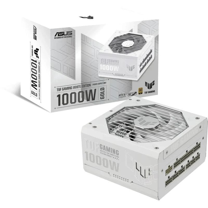 Sursa ASUS TUF Gaming 1000W Gold White Edition, 80+ Gold,