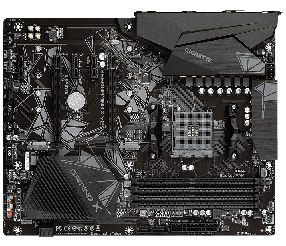 Placa de baza Gigabyte B550 Gaming X V2, Socket AM4,