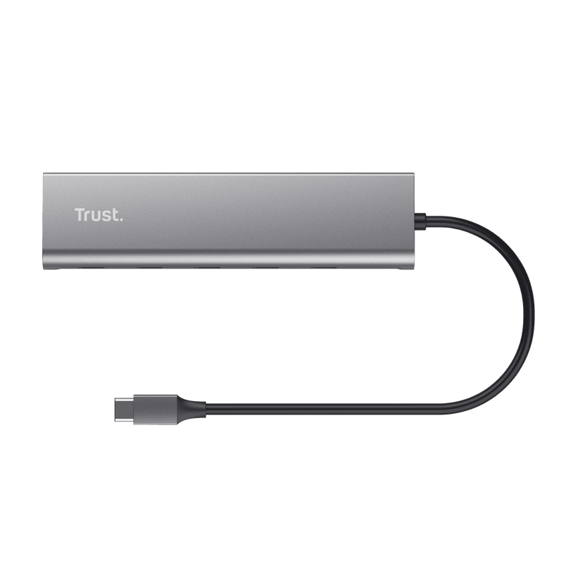 Hub Trust Halyx, 5 porturi USB-C 3.2 gen 1: 1 - 3