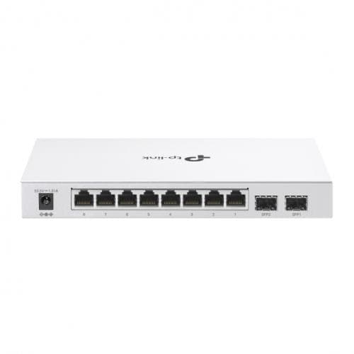 TP-LINK 10-Port Gigabit Smart Switch with 8-Port PoE+ FESTA FS310GP, - 2