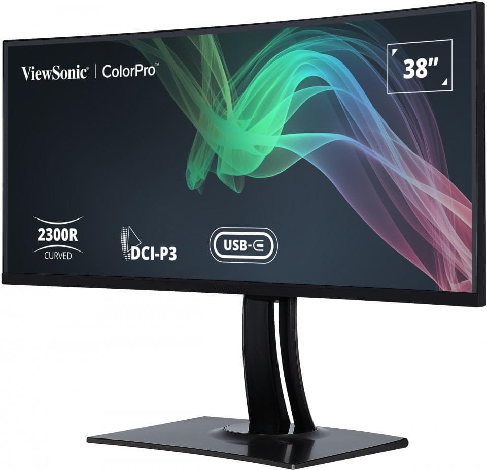 Monitor ViewSonic 38" VP3881A, Curvature: 2300R, Diagonal (inch): 38, Diagonal - 2